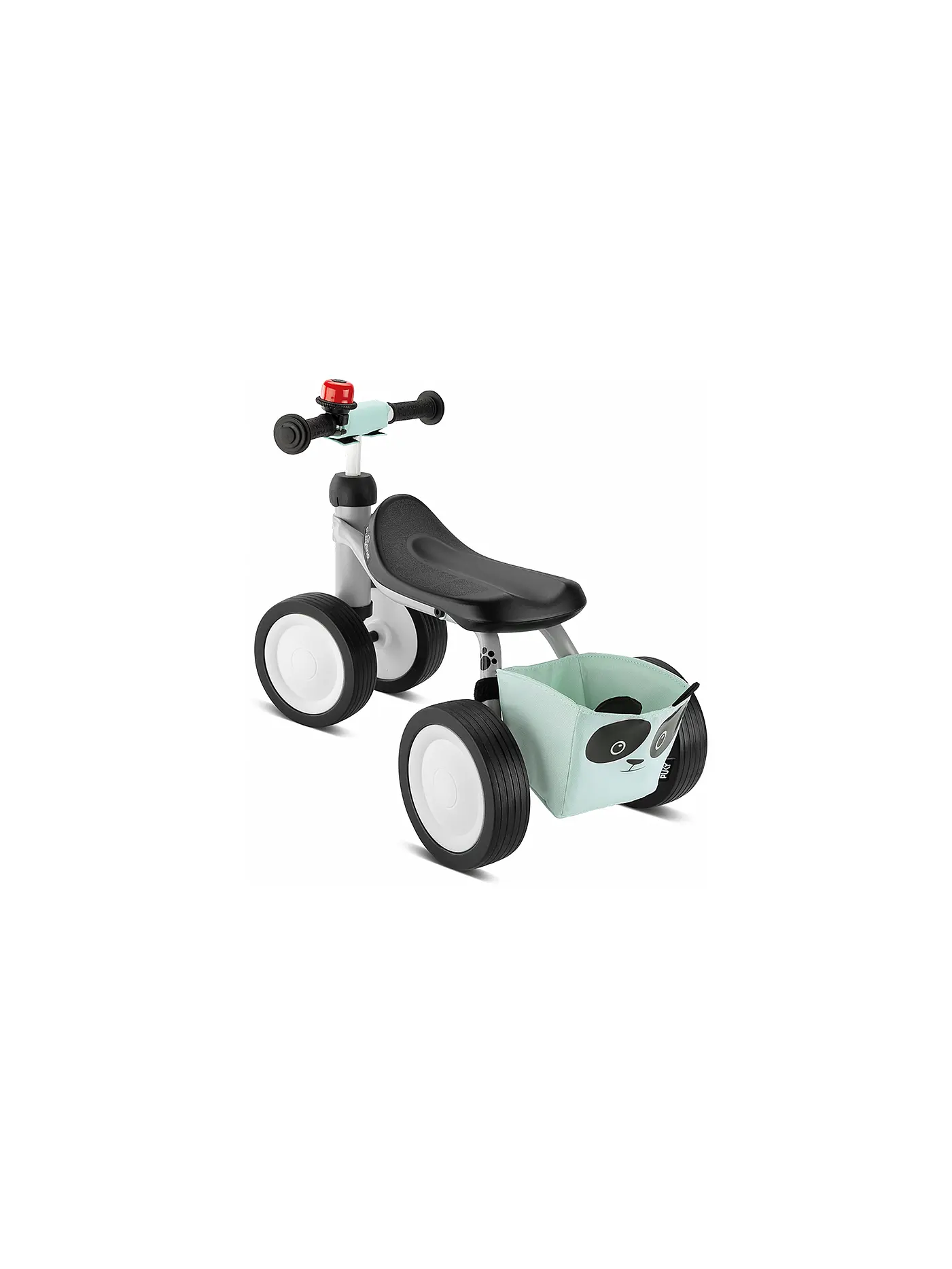 PUKY | Rutschfahrzeug Pukylino mit Tasche/Glocke Grey Panda | 
